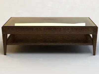 Antique Coffee Table 3D model
