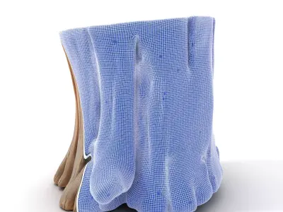 Rustic Wood Stump model pack Low-poly 3D model