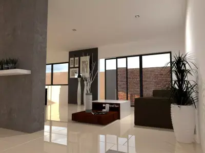KITCHEN - INTERIOR - RENDER 3D model