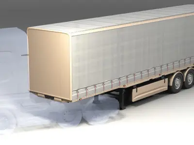 Dosch 3D - Truck Details V3 - Trailer 3D model