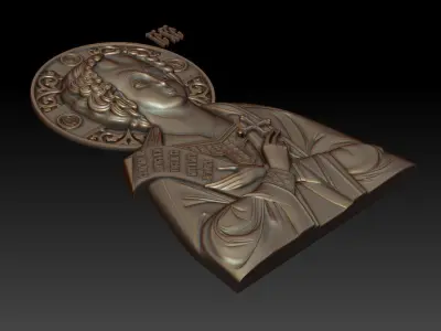 Christ Emmanuel 3d model for CNC 3D model