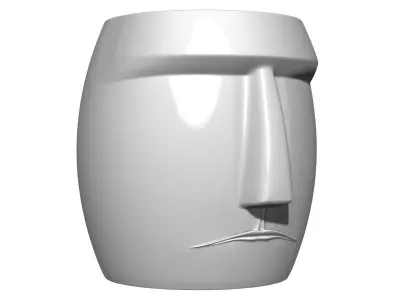 Pot Face 3D print model