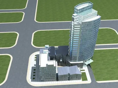 Building 51 3D model