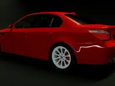 car e60 3D model