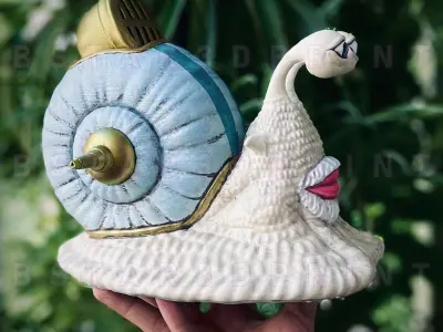 One Piece LA - Den Den Mushi - Transponder Snail  High Quality  3D print model
