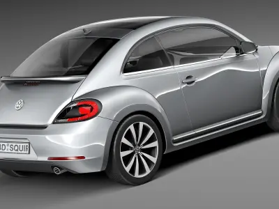 Volkswagen Beetle 2012 3D model