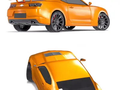chevrolet camaro2024 3D model