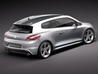Volkswagen Scirocco R 3D model
