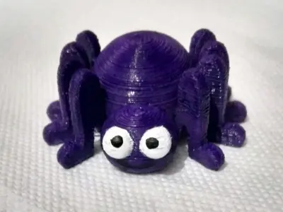Cartoon Spider Free 3D print model