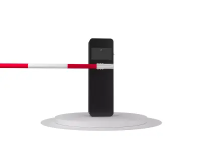 TERMINAL Low-poly 3D model