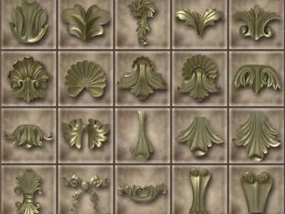 Ornamental Vol 04 3D model