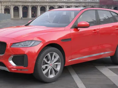 Jaguar F-Pace 3D model