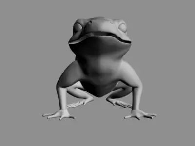 Frog 3D model