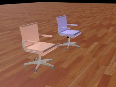 Swivel Chair Design 3D model
