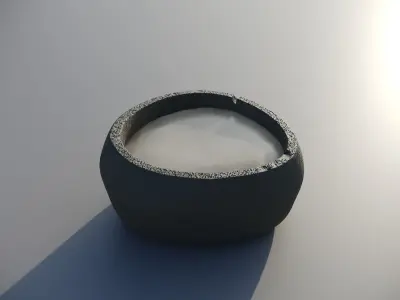Bowl with wax 3D model