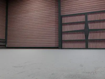 WAREHOUSE interior in the classic style model 3D model