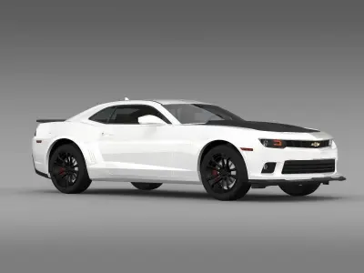 Chevrolet Camaro 1LE 2010 3D model