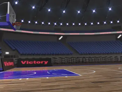 Basketball stadium  3D model