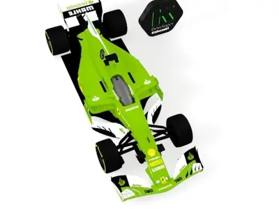 Auto de Formula 1 3D model