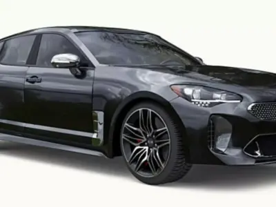 KIA STINGER 2021 Low-poly 3D model