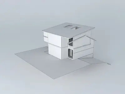 House design  Free 3D model