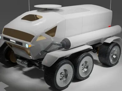 Mars Toyota Rover Space model 3D model