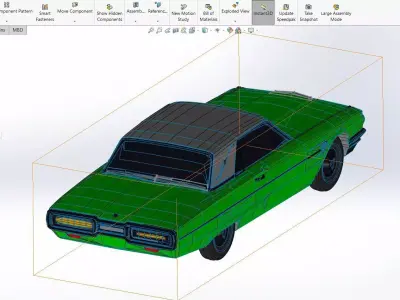 Chevy  1964 3D model 3D model