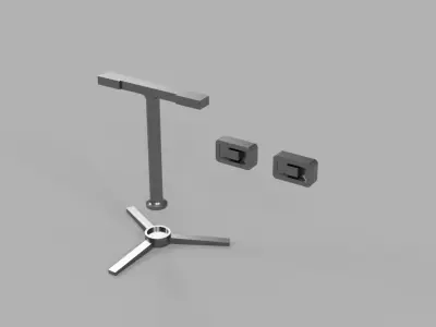 LED Illumination Mechanic - Diorama Garage 3D print model  3D print model