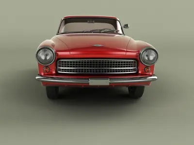 Wartburg 313 Sport 3D model