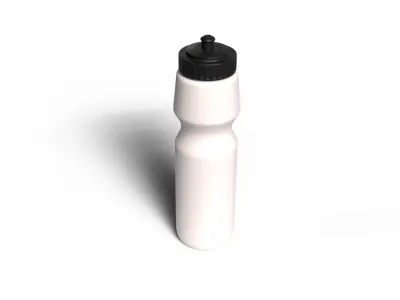 Sport Plastic Bottle 3D Model Low-poly 3D model