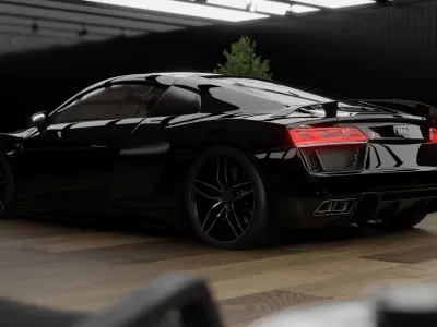 Audi R8 V10 3D model