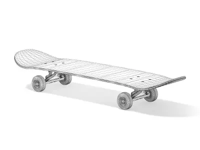 Skateboard 3D model