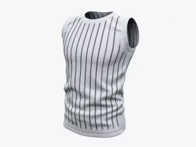 Mens Sport Shirt Set1 Low-poly 3D model