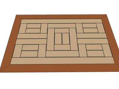 MODULAR - JAPANSE HALL - 04 Free 3D model