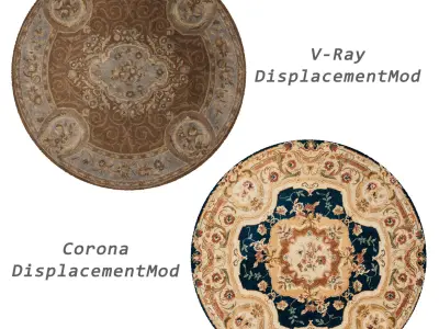 Rugs No 45 Low-poly 3D model