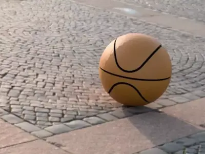 basket ball 3D print model