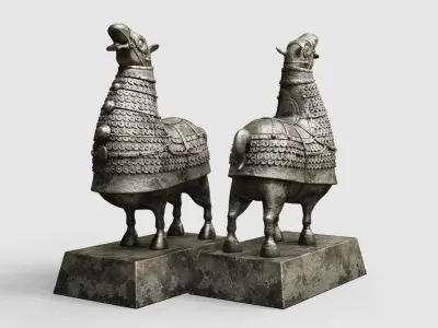 Metal Horse 3D model