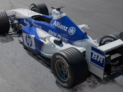 F1 CAR 3D model from CGTrader