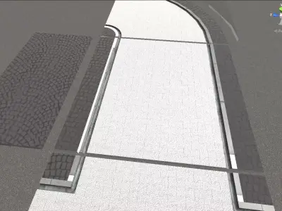 Side Walk 3D model