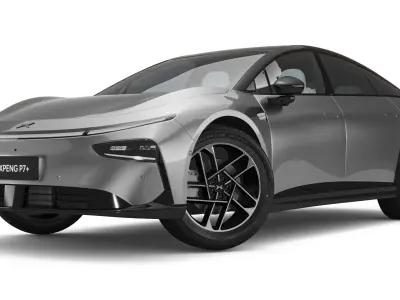 2025 Xpeng P7 Plus  With Interior  3D model