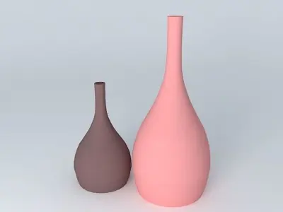 Long vessels Free 3D model