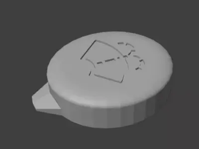 Wiper cap 3D print model