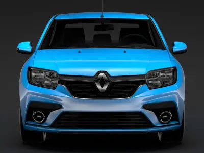 Renault Logan 2020 3D model