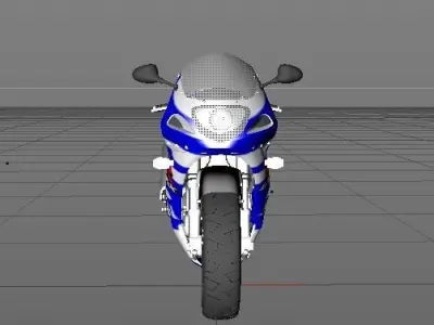 Suzuki gsx-r 3D model