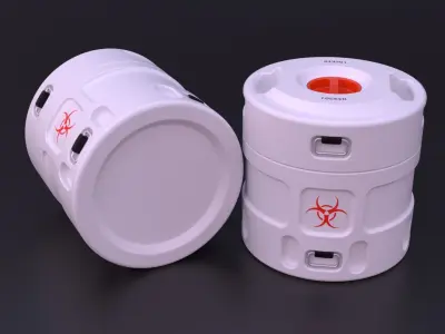 SciFi Container 3 3D model