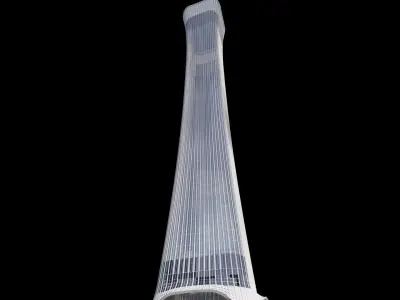 China Zun  beijing 3D model