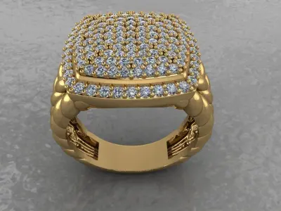 Jewelry Ring 3D print model