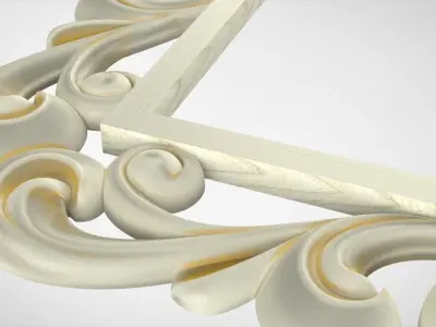  3D model of the Frame for a mirror or Picture 3D print model