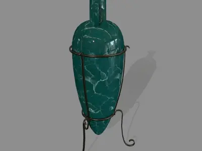 vase 6 greek - greek Low-poly 3D model