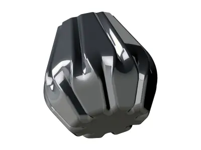 vase-z crystal vase 3D print model